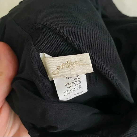 Gottex Golden Touch Surplice Tank Swimsuit Black Size 10 - Picture 9 of 14